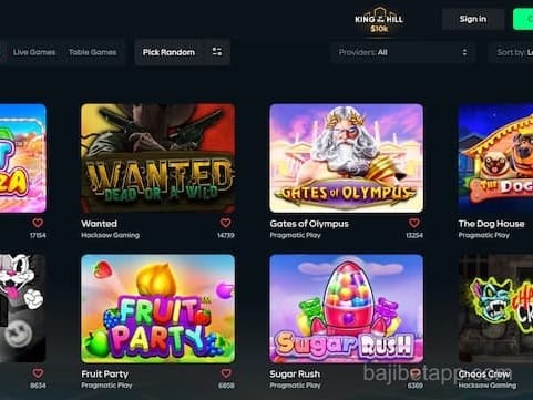 Baji Bet App Screenshot - Slot Games